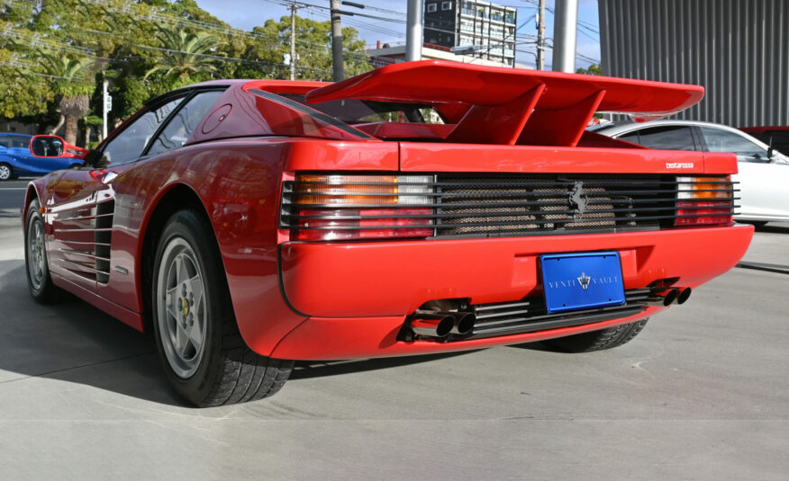 1990 Ferrari Testarossa – RED, KONIG WING RARE