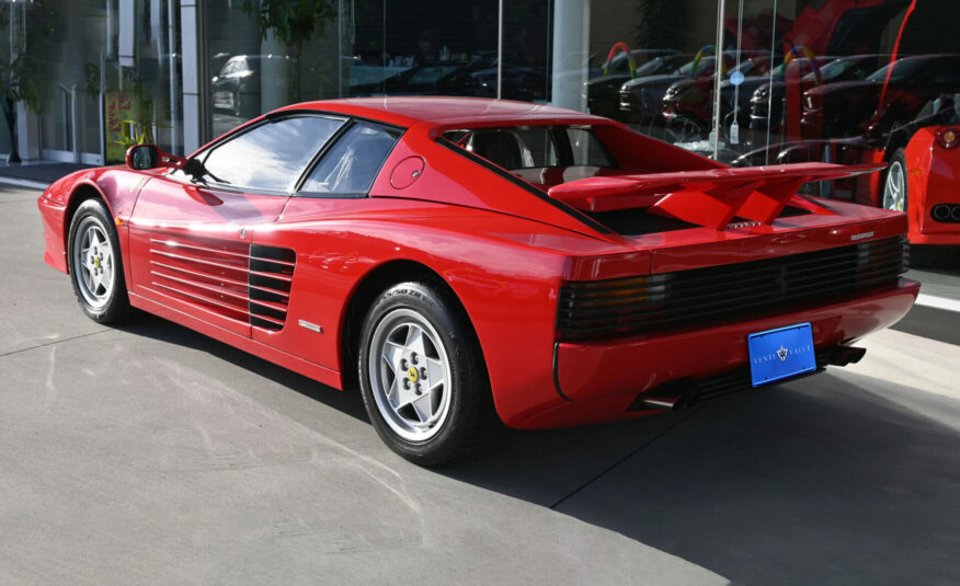 1990 Ferrari Testarossa – RED, KONIG WING RARE