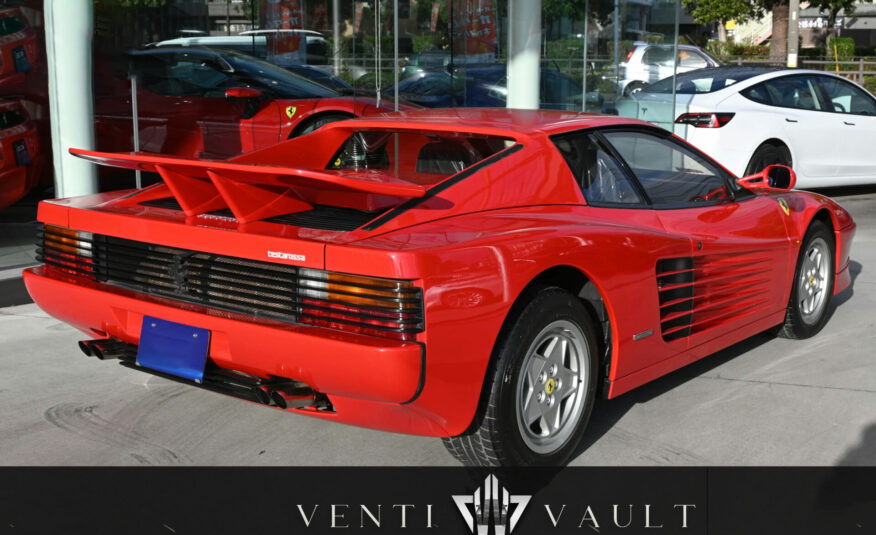 1990 Ferrari Testarossa – RED, KONIG WING RARE