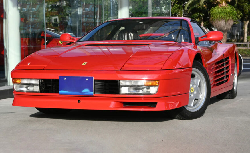 1990 Ferrari Testarossa – RED, KONIG WING RARE