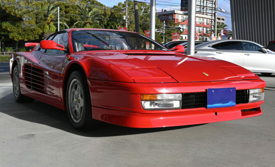 1990 Ferrari Testarossa – RED, KONIG WING RARE