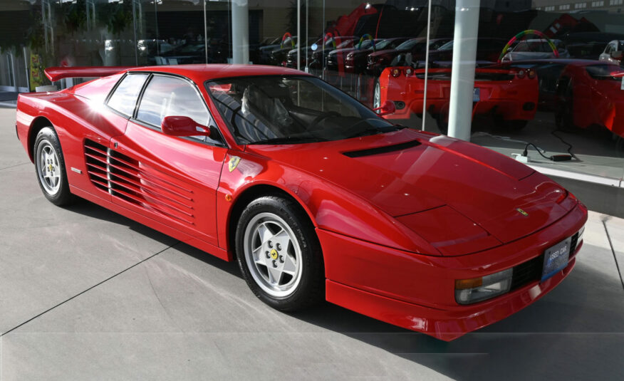 1990 Ferrari Testarossa – RED, KONIG WING RARE